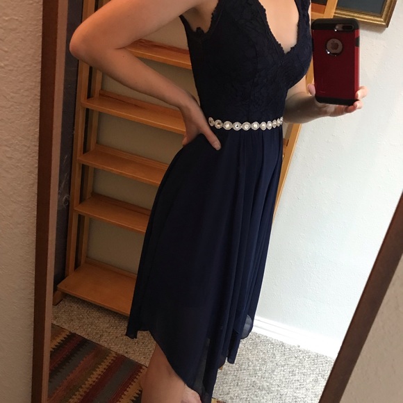 Navy Dress - Picture 2 of 7